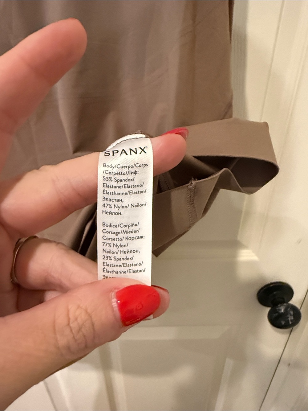 Spanx invisible tank in cafe, 3X - Picture 4 of 5